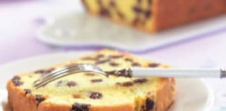 Recette cake aux raisins secs ww