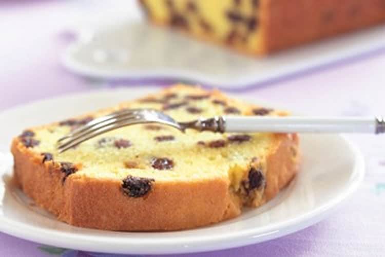 Recette cake aux raisins secs ww