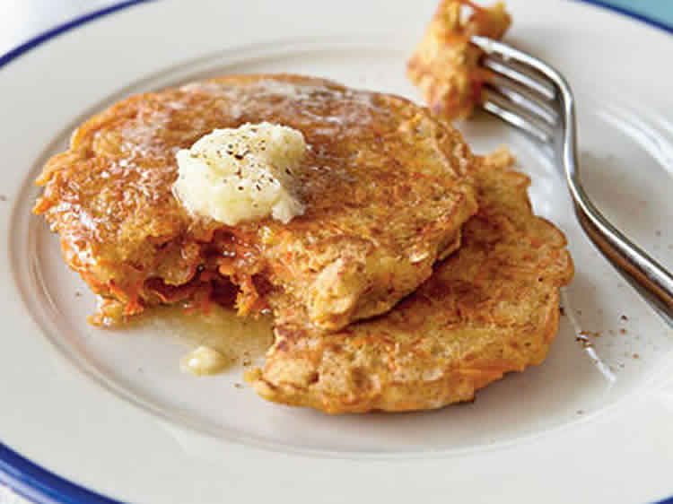 Recette galettes de carottes ww