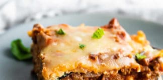 Recette lasagnes aux aubergines ww