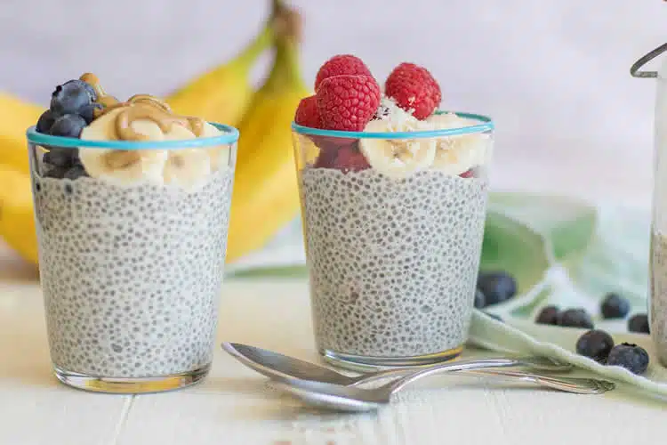 Recette pudding de chia aux fruits ww