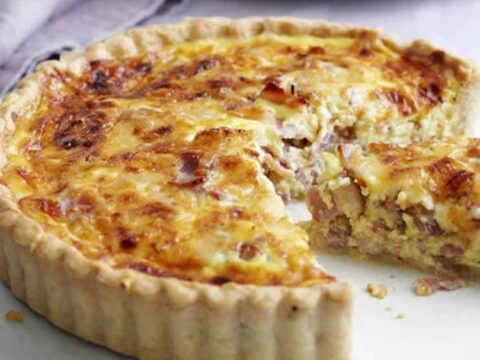 Recette quiche lorraine ww