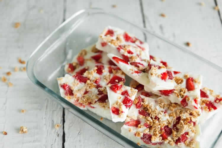 Recette yaourt glacé aux fruits ww