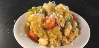 Risotto de quinoa haricot et courgette au thermomix
