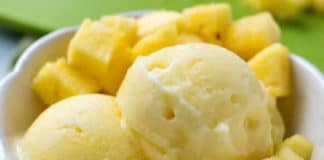 Sorbet ananas au thermomix