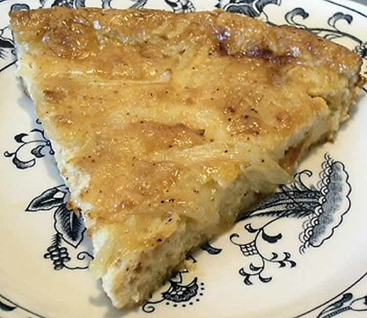 Tarte à l'oignon et la crème au thermomix