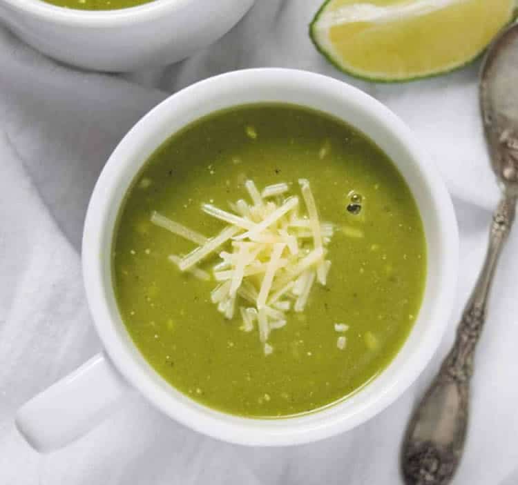 Velouté courgettes et vache qui rit au thermomix