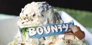 Yaourt glacé au bounty au thermomix
