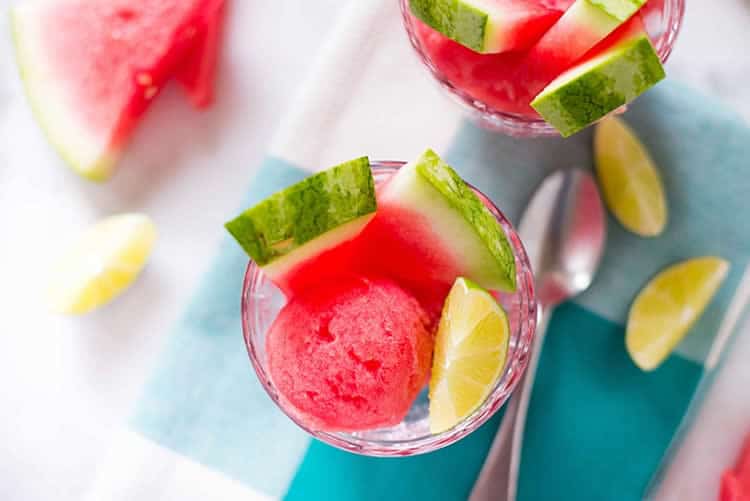 sorbet pastèque au thermomix