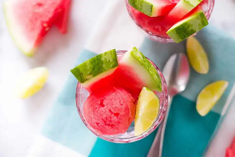 sorbet pastèque au thermomix
