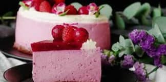 Bavarois aux framboises au thermomix
