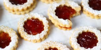 Biscuits à la confiture de fraises au thermomix