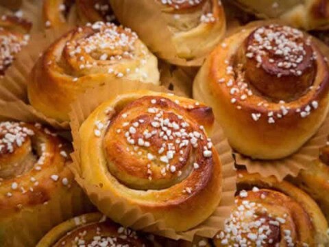 Brioches à la cannelle - Kanelbullar au thermomix