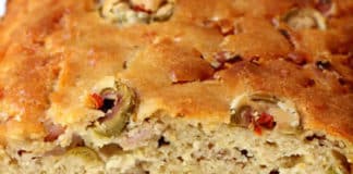 Cake au jambon et olives vertes au thermomix