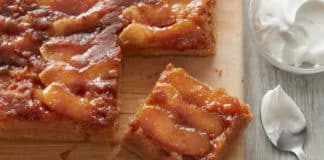 Cake caramélisé aux pommes au thermomix