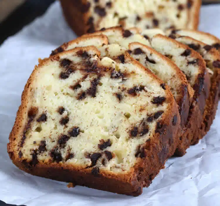 Cake yaourt et pépites chocolat au thermomix