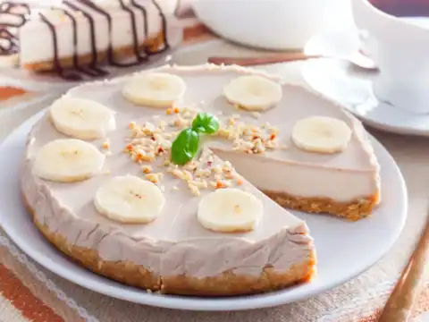 Cheesecake à la banane