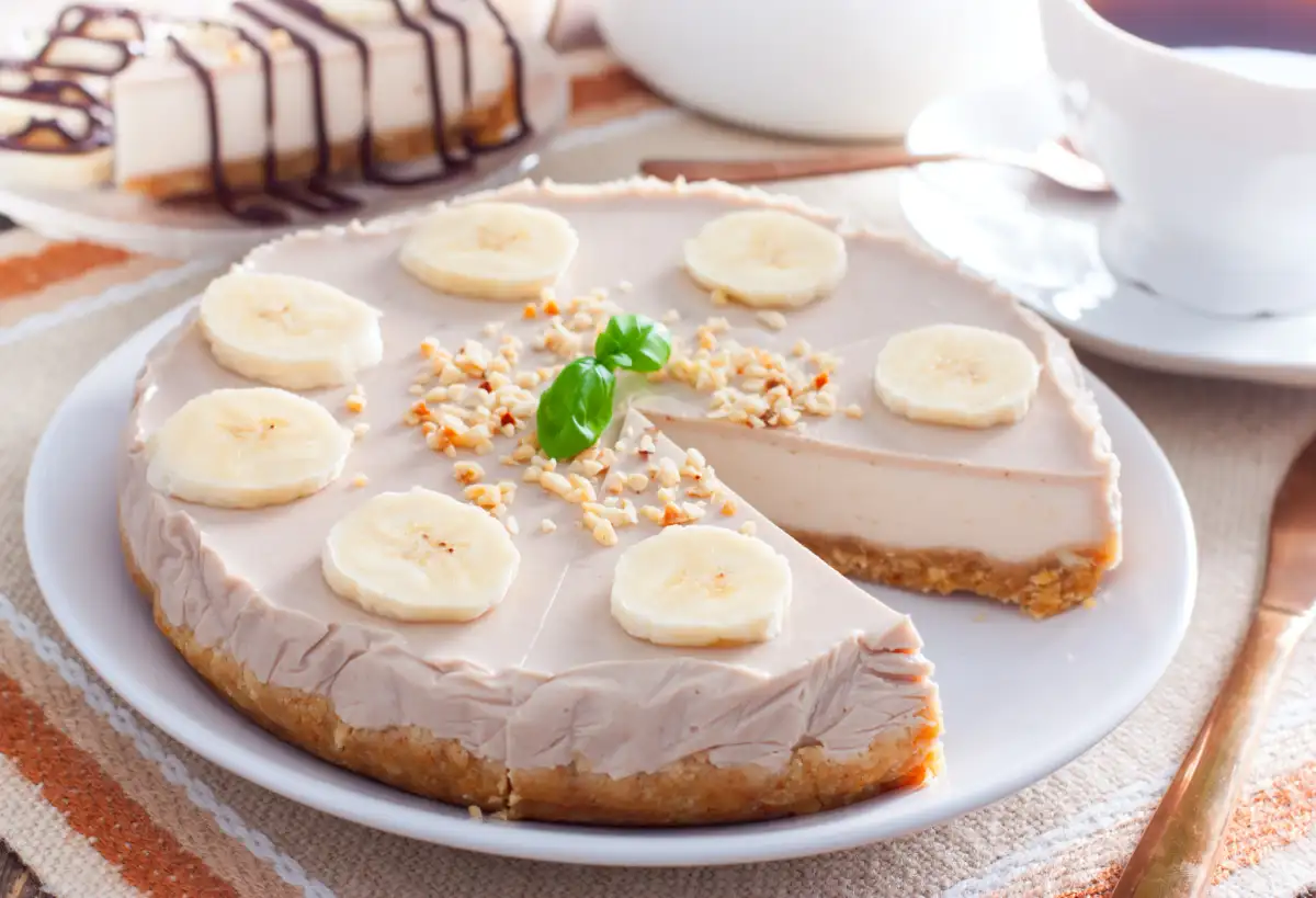 Cheesecake à la banane