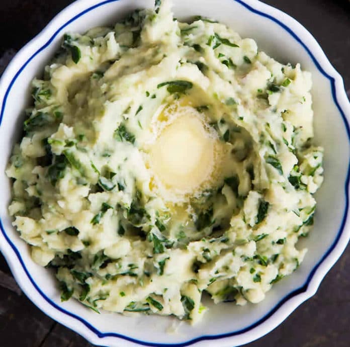 Colcannon - purée irlandaise