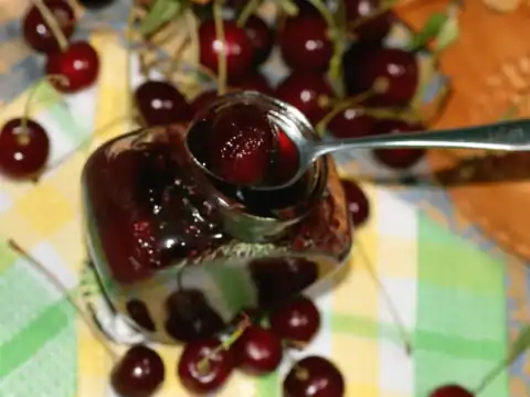 Confiture de cerises ww