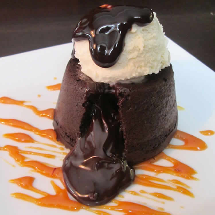 Coulant au chocolat noir au thermomix