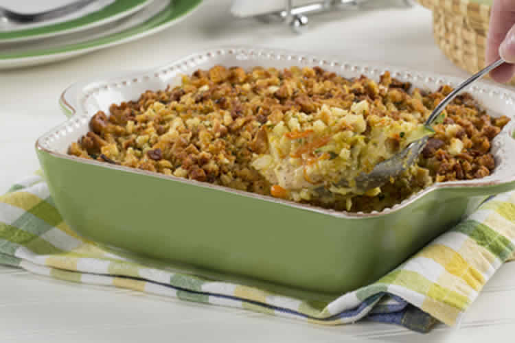 Crumble poulet courgettes et parmesan au thermomix