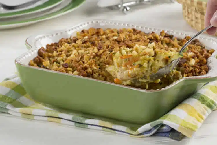 Crumble poulet courgettes et parmesan au thermomix