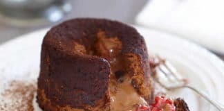 Fondant chocolat blanc et framboises au thermomix