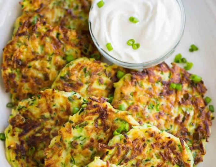 Galettes de courgettes