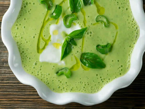 Gaspacho de courgettes au thermomix