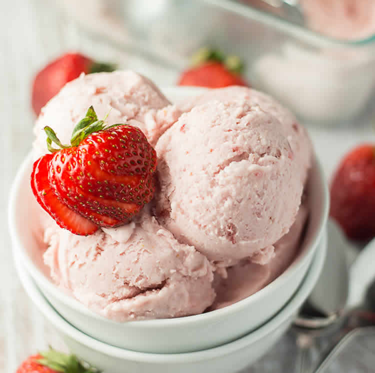 Glace à la vanille et fruits rouges au thermomix