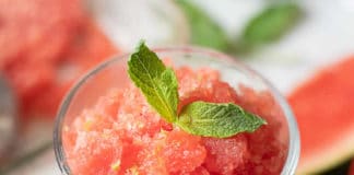 Granité à la pastèque au thermomix