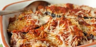 Gratin aubergines et parmesan