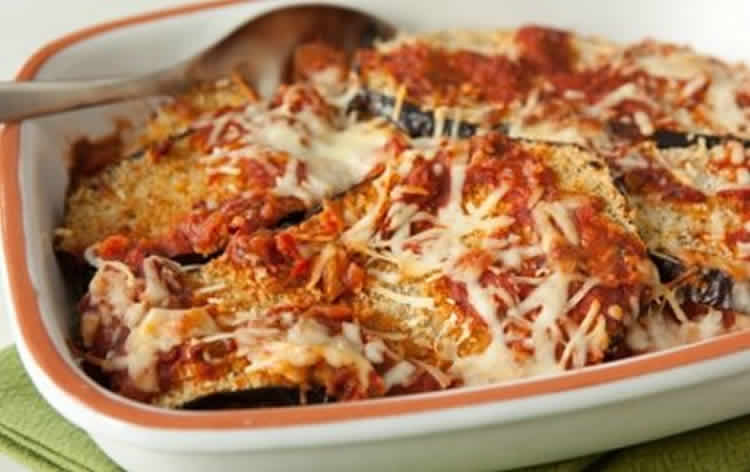 Gratin aubergines et parmesan