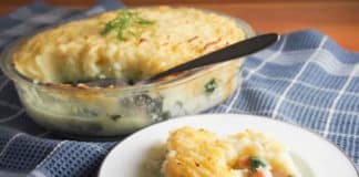 Gratin pommes de terre aux fruits de mer