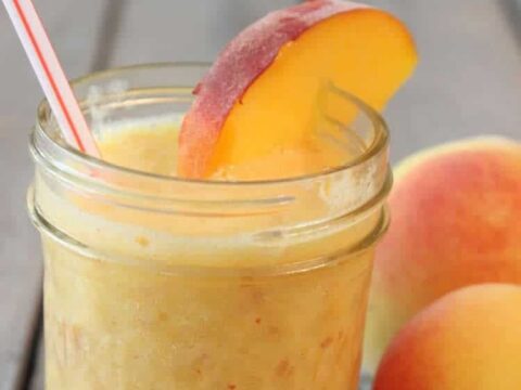 Jus de pêches frais au thermomix