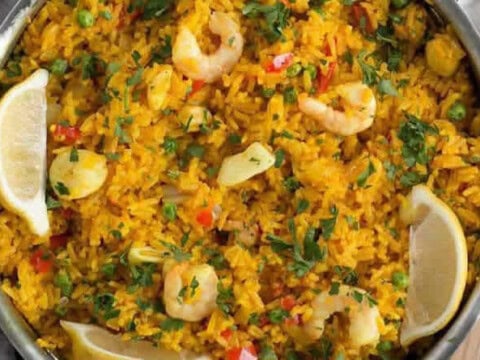 Marmite fruits de mer et riz au cookeo
