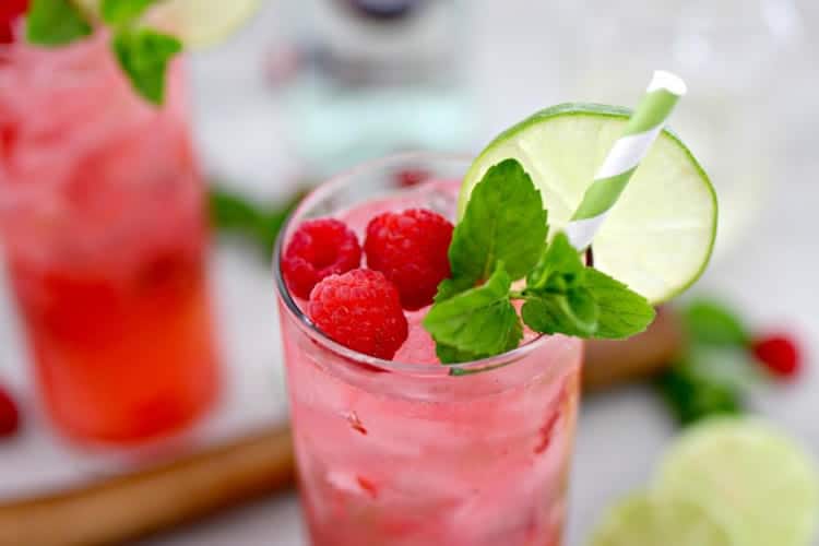 Mojito framboise au thermomix