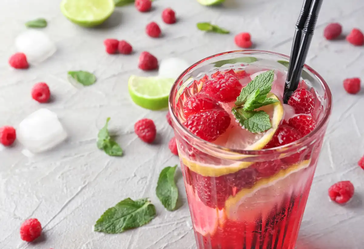 Mojito framboise au thermomix