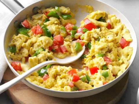 Omelette aux légumes