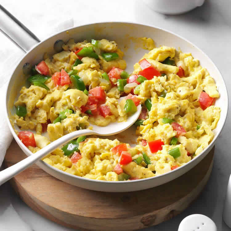 Omelette aux légumes