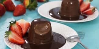 Panna cotta au chocolat noir au thermomix
