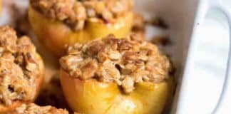 Pommes à la cannelle cuites au four