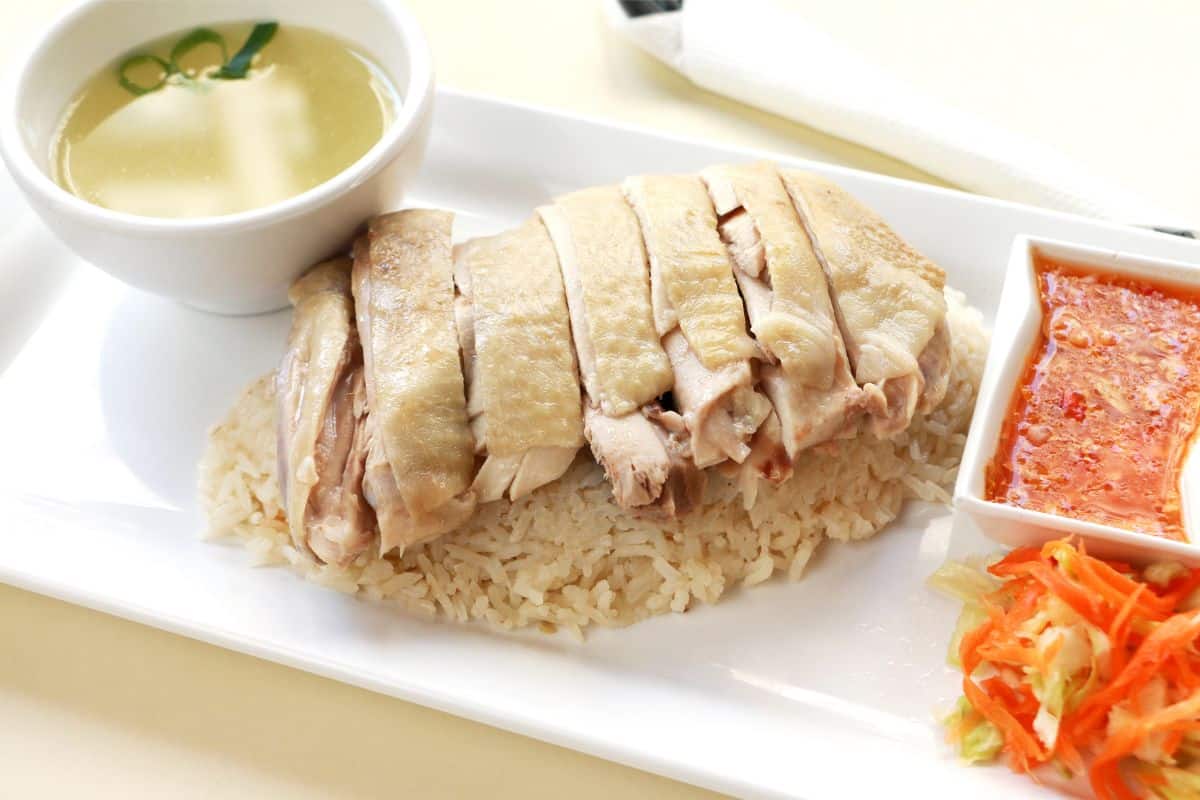 Poulet et riz varoma au thermomix