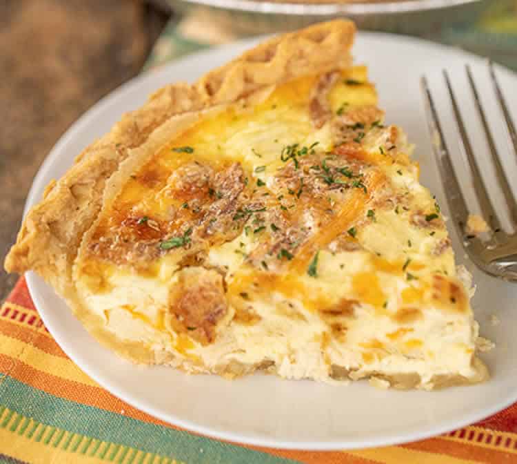 Quiche au poulet et oignons au thermomix