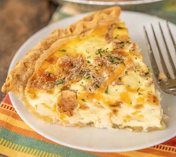 Quiche au poulet et oignons au thermomix