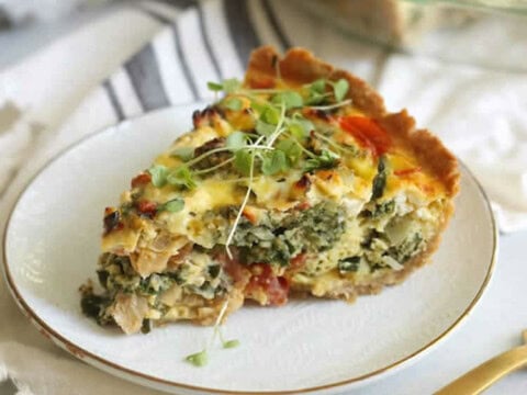 Quiche aux légumes au thermomix