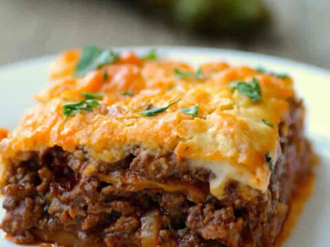 Recette Moussaka ww