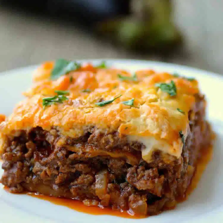 Recette Moussaka ww