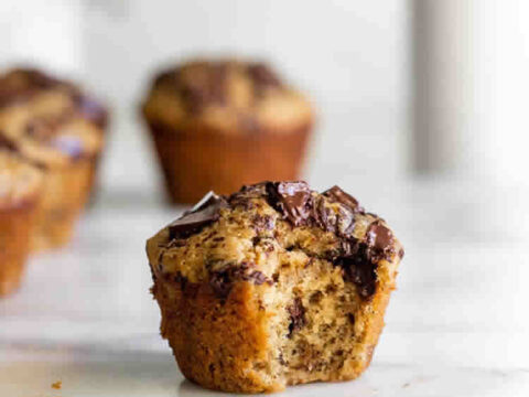 Recette muffins aux pépites de chocolat ww